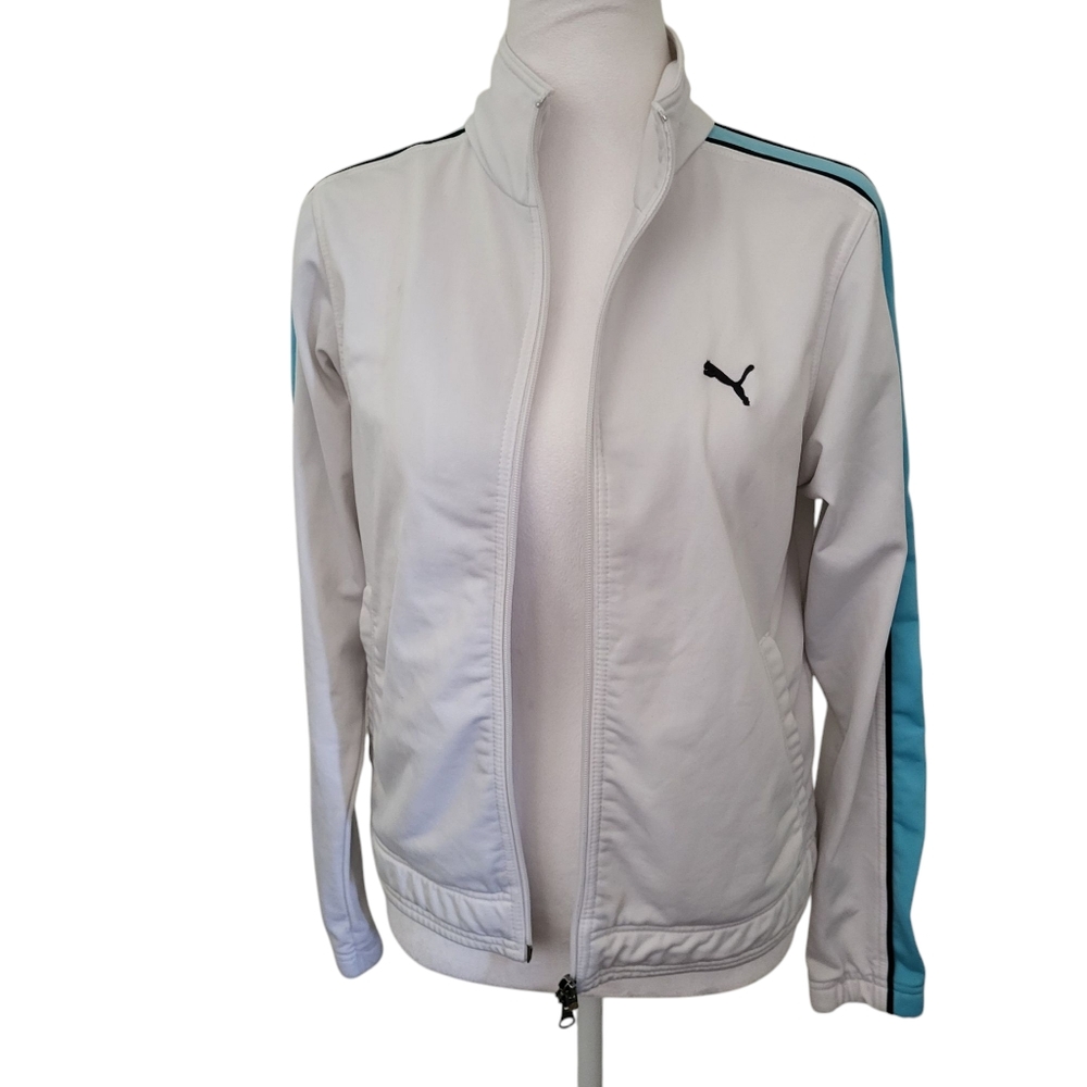 Puma Track Jacket White sz S